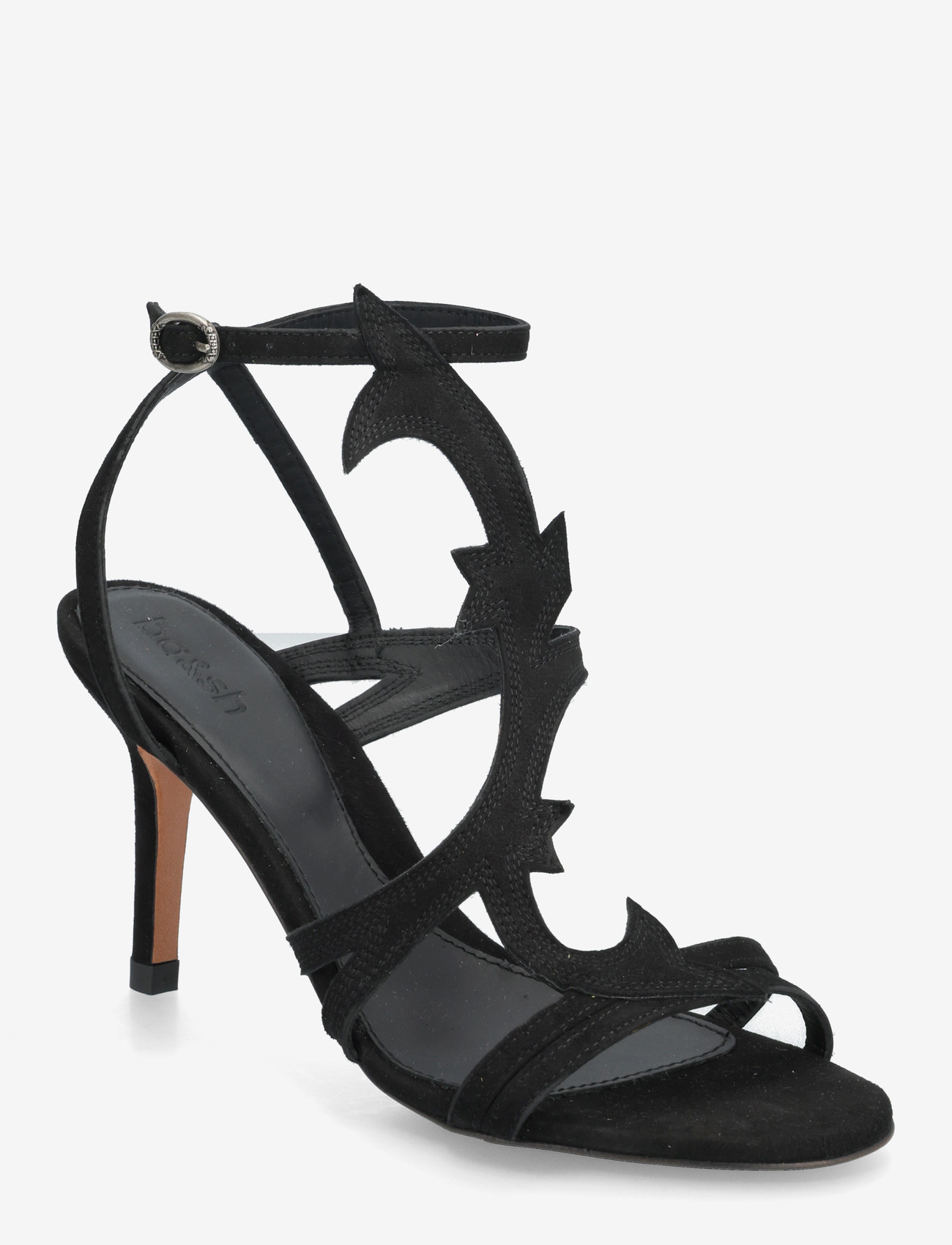 ba&sh - SANDALES CATE - lahtised kontsakingad - black - 0