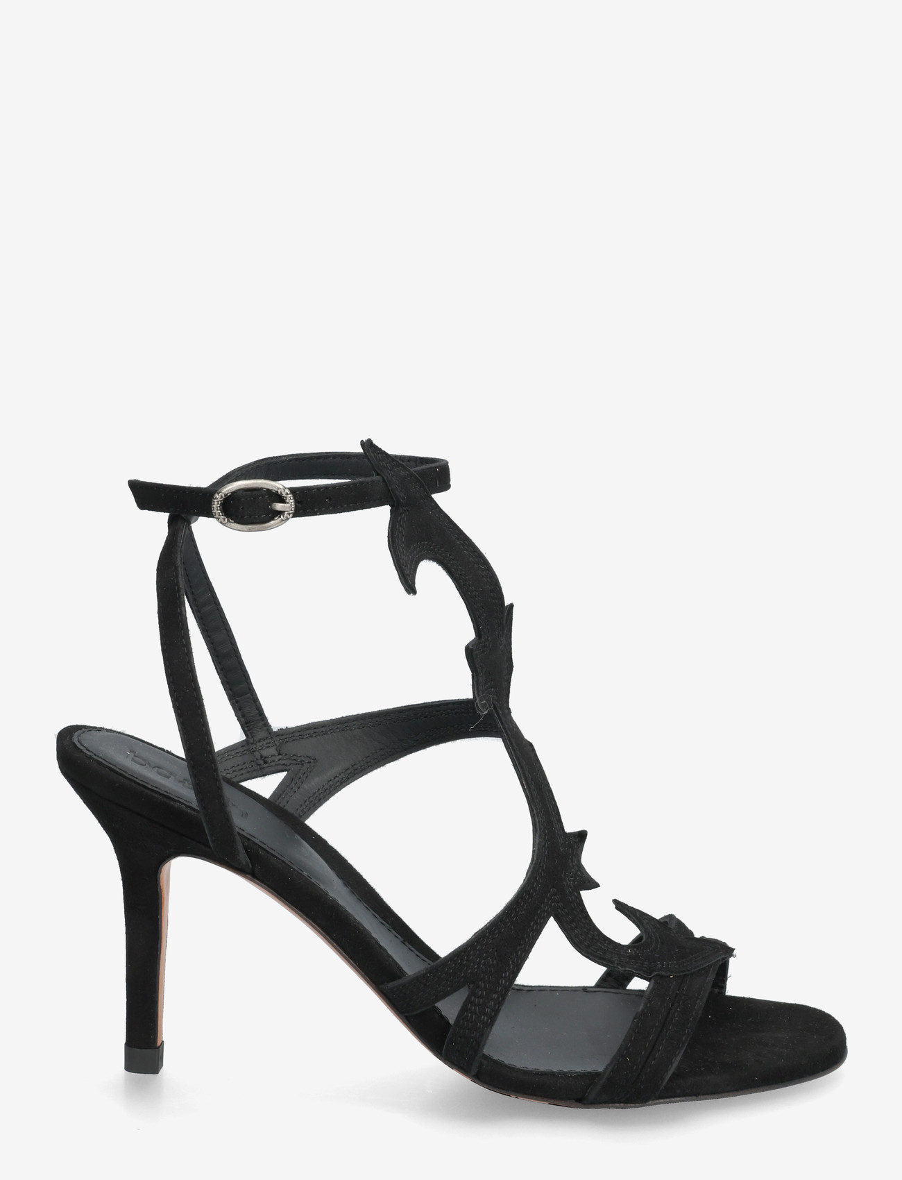 ba&sh - SANDALES CATE - lahtised kontsakingad - black - 1