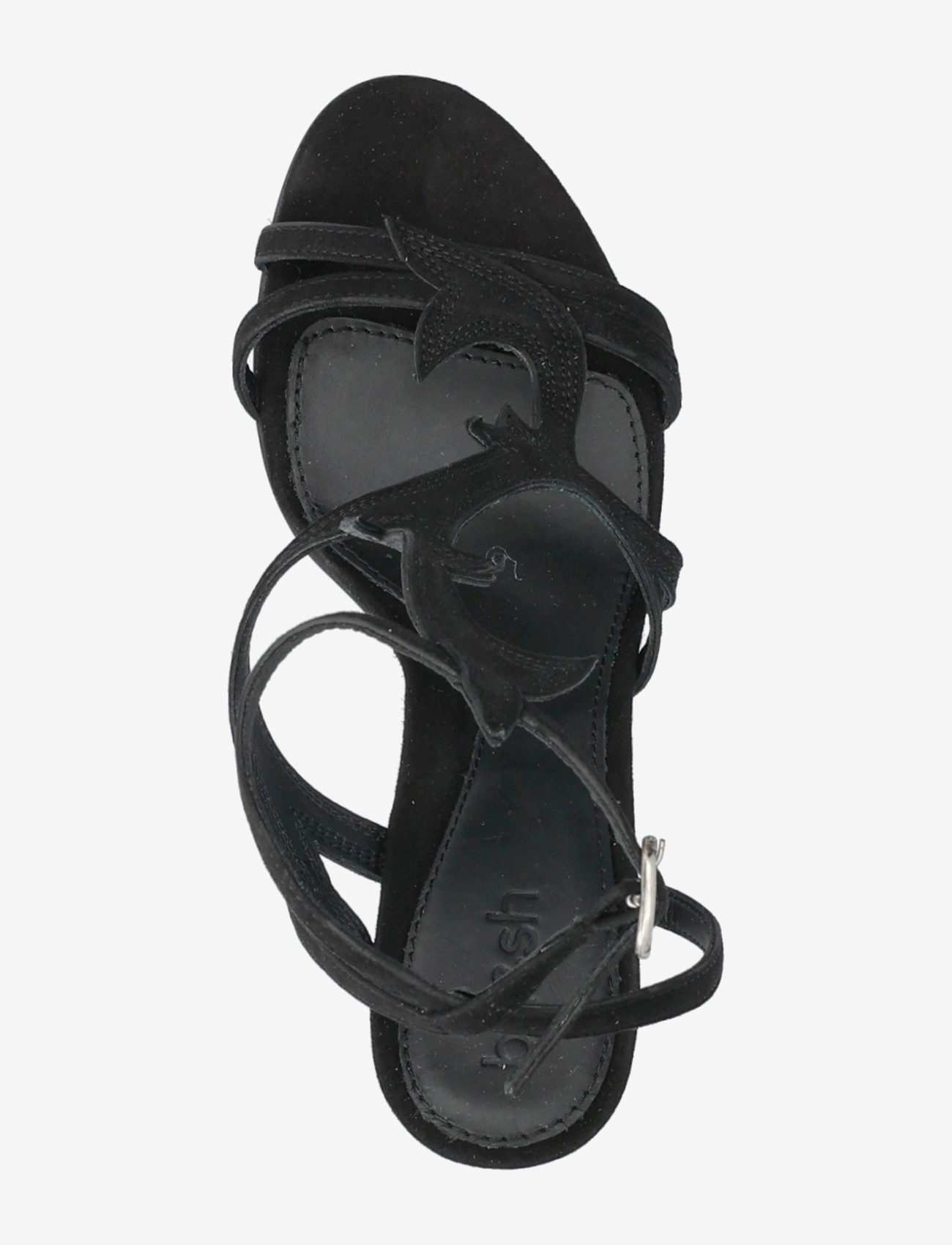 ba&sh - SANDALES CATE - lahtised kontsakingad - black - 3