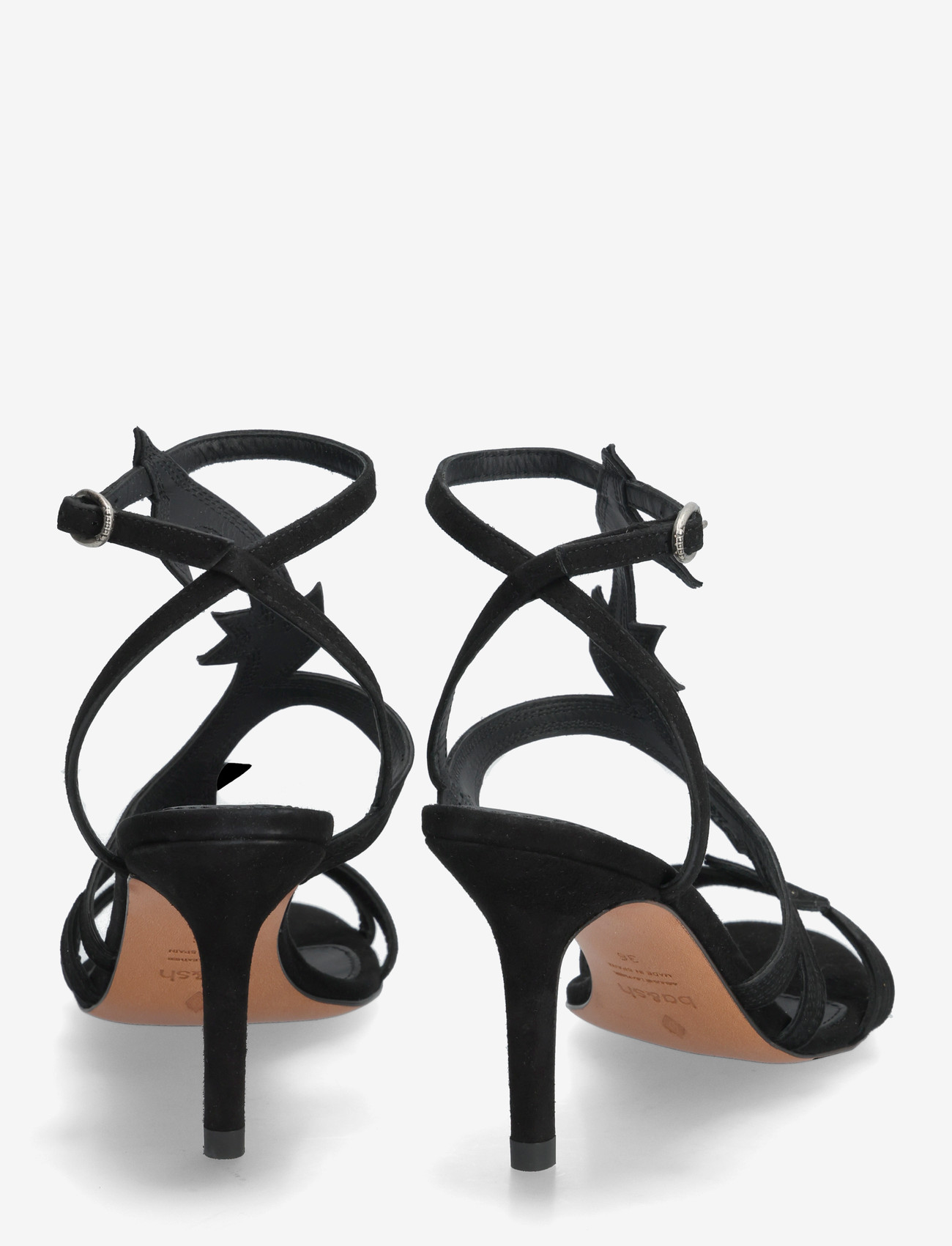 ba&sh - SANDALES CATE - lahtised kontsakingad - black - 4