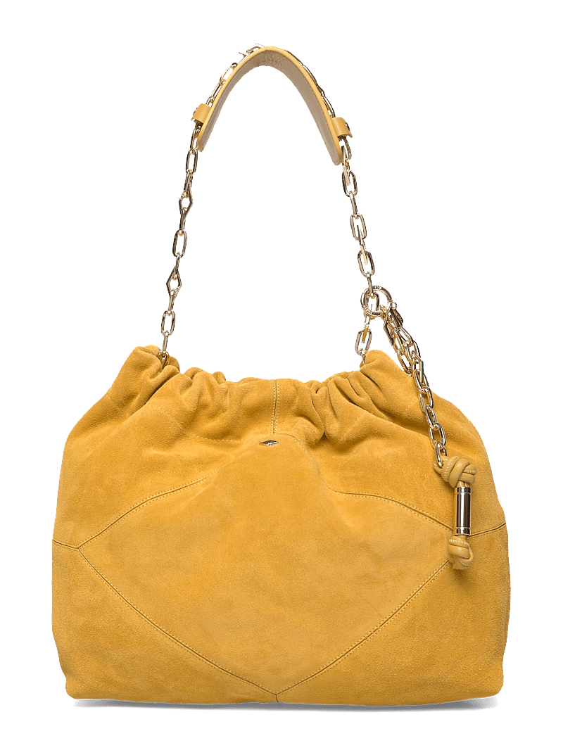 ba&sh - SAC M SUEDE JUNE TOTE - totes - saffron - 0