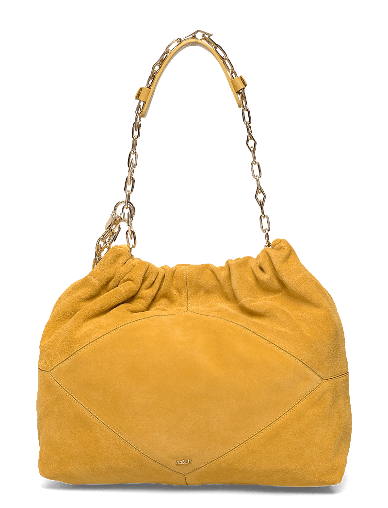 ba&sh - SAC M SUEDE JUNE TOTE - totes - saffron - 1