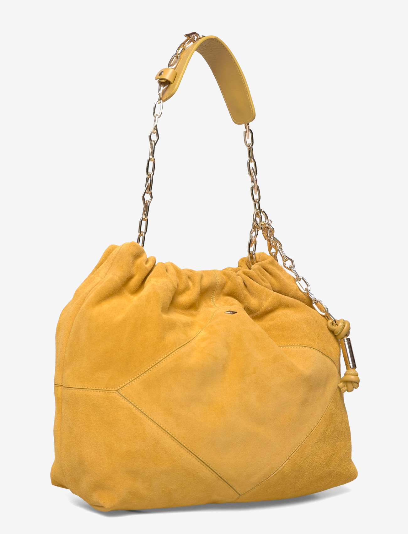 ba&sh - SAC M SUEDE JUNE TOTE - totes - saffron - 2