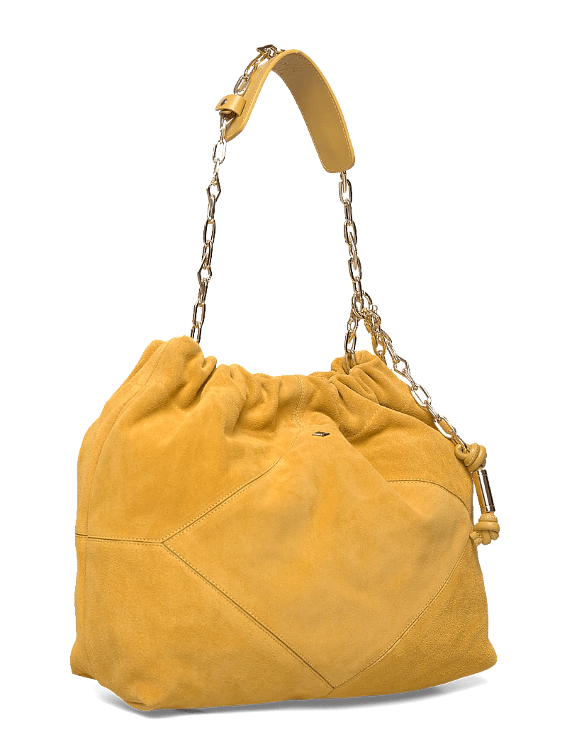 ba&sh - SAC M SUEDE JUNE TOTE - totes - saffron - 2