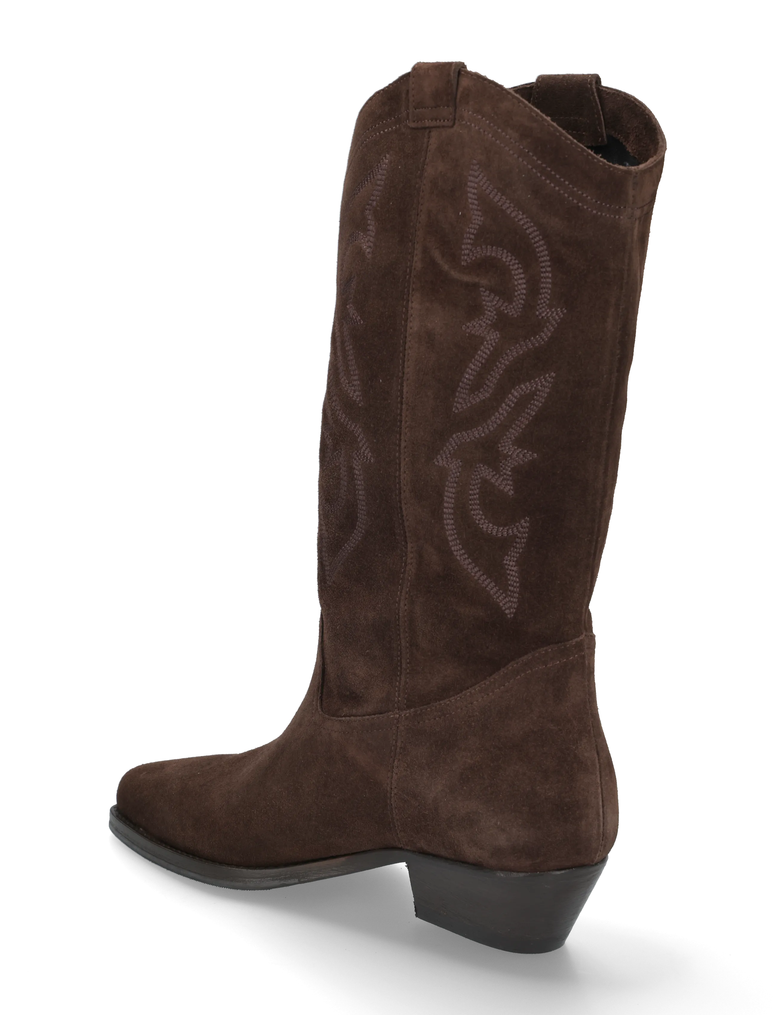 ba&sh - BOOTS CLAURYS - cowboystøvler - choco - 2