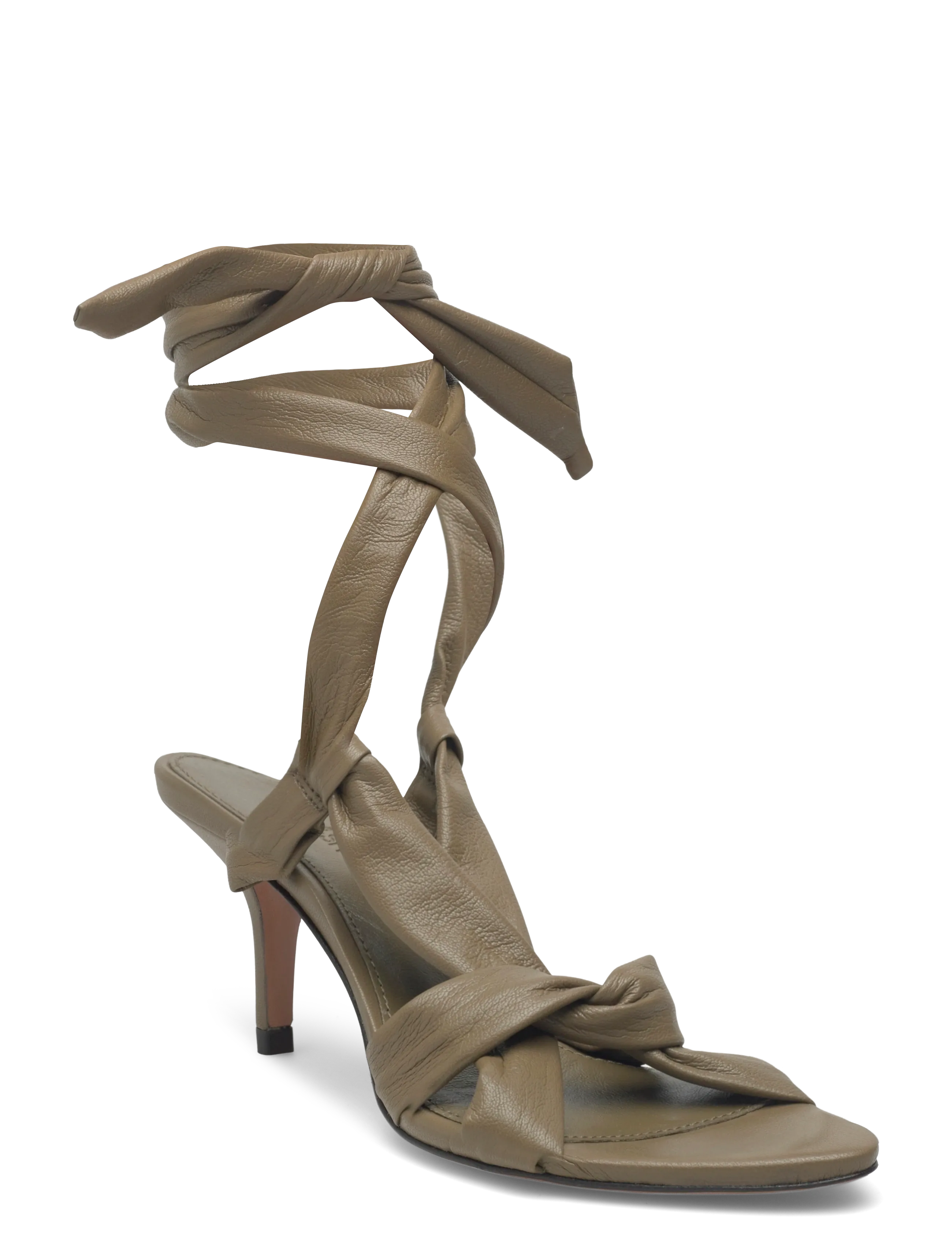 ba&sh Sandales Covilla, 39, Heels, Khakigrün - Heeled Sandals, Frauen