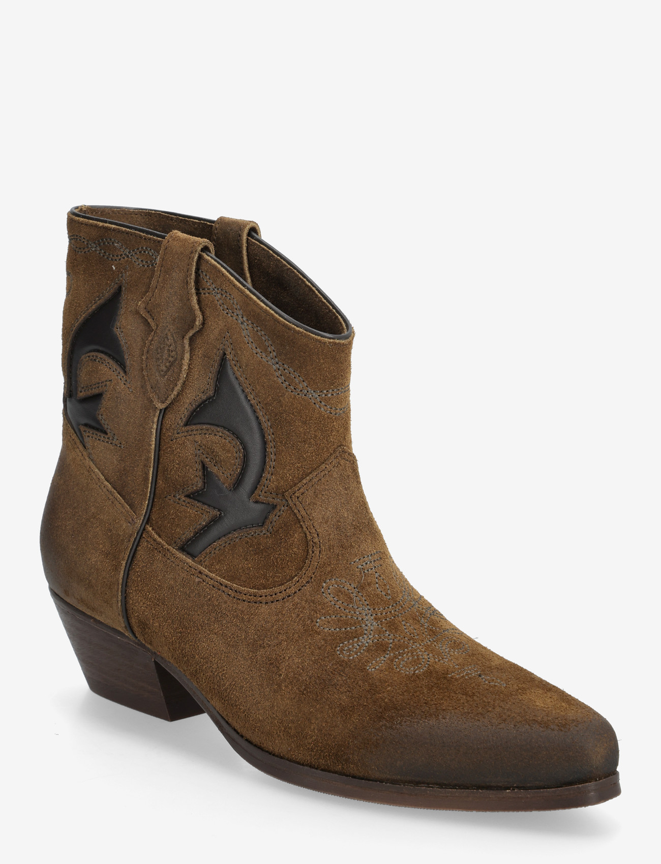 ba&sh - BOTTINES CURTIS - kauboi saapad - brown - 0