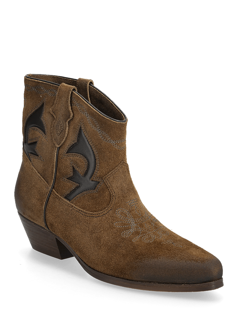 ba&sh - BOTTINES CURTIS - kauboi saapad - brown - 0