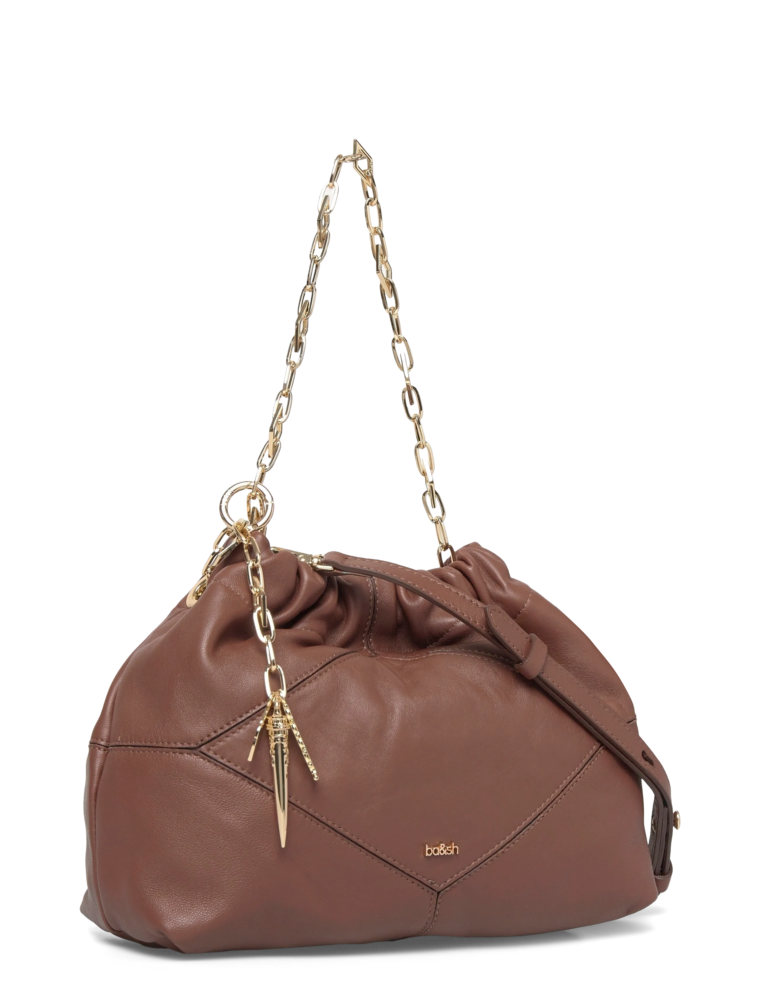ba&sh - SAC M NAPPA MINI JUNE TOTE - brown - 2