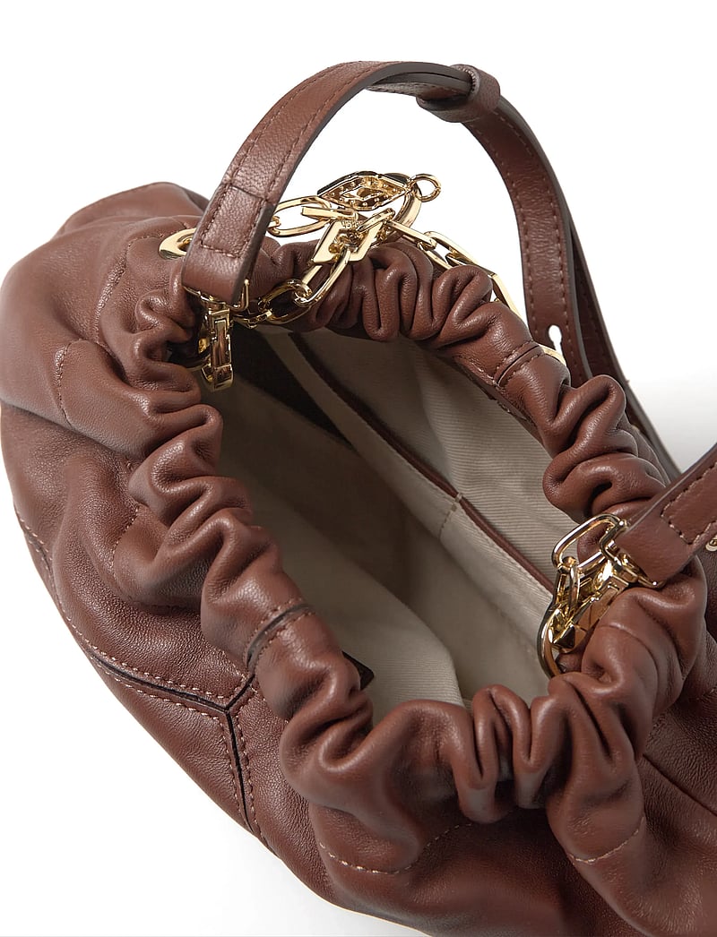 ba&sh - SAC M NAPPA MINI JUNE TOTE - tote bags - brown - 5