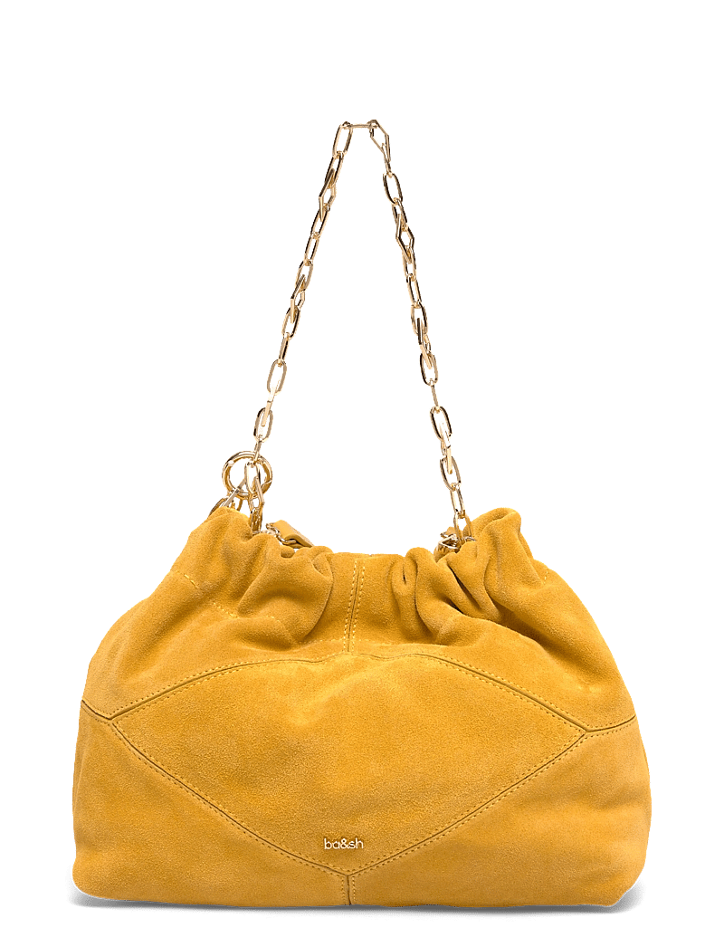 ba&sh - SAC S SUEDE MINI JUNE TOTE - tote bags - saffron - 1