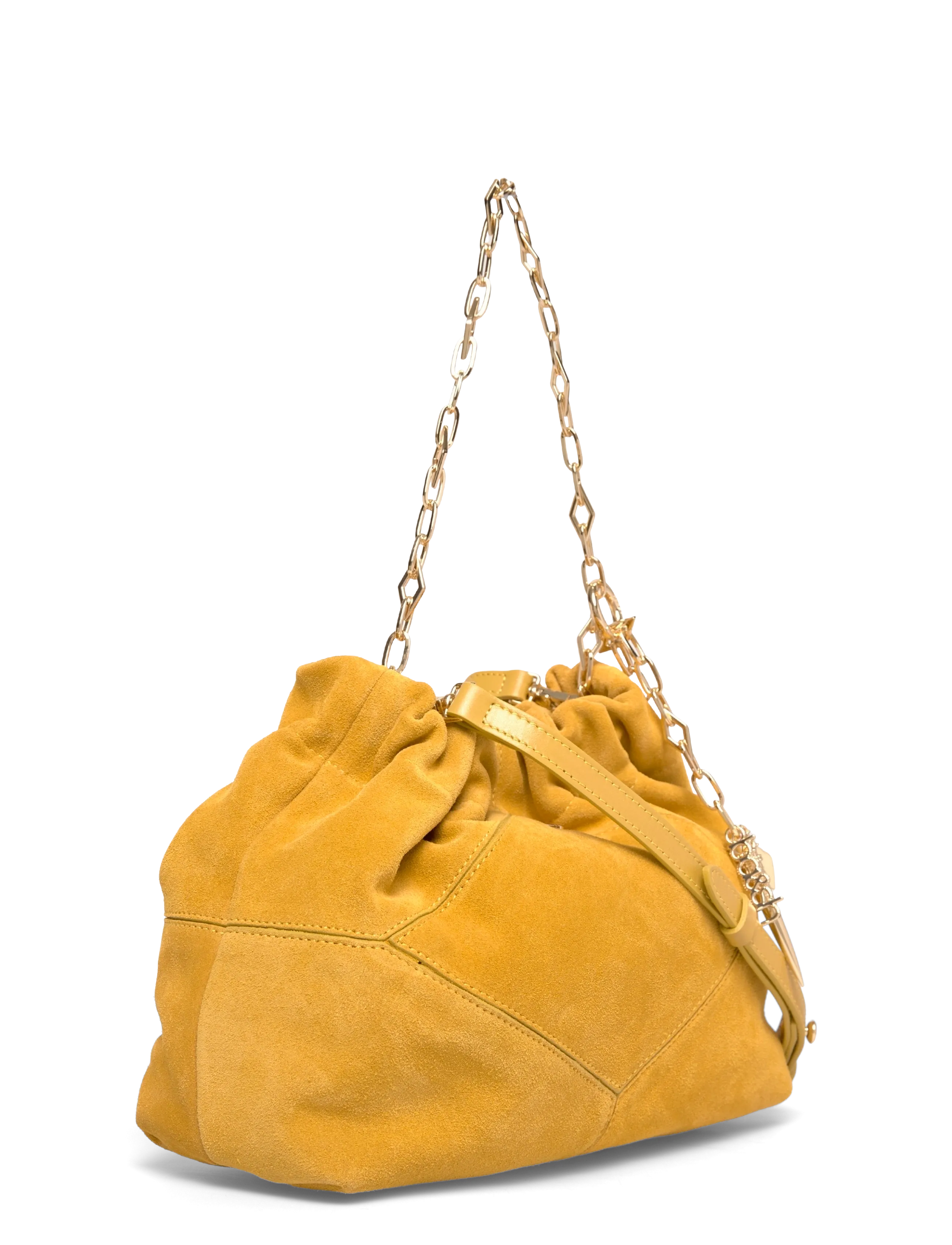 ba&sh - SAC S SUEDE MINI JUNE TOTE - saffron - 2