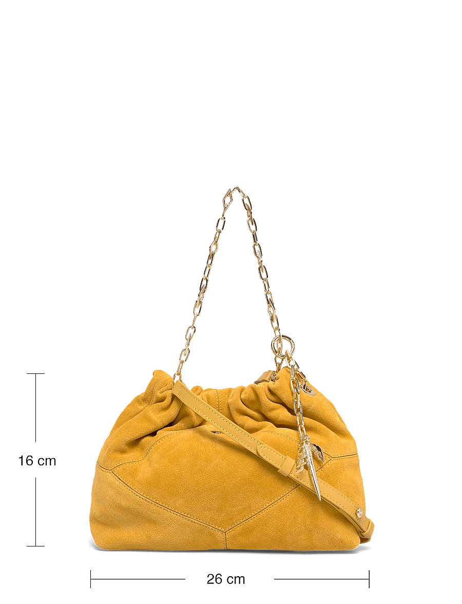 ba&sh - SAC S SUEDE MINI JUNE TOTE - saffron - 3
