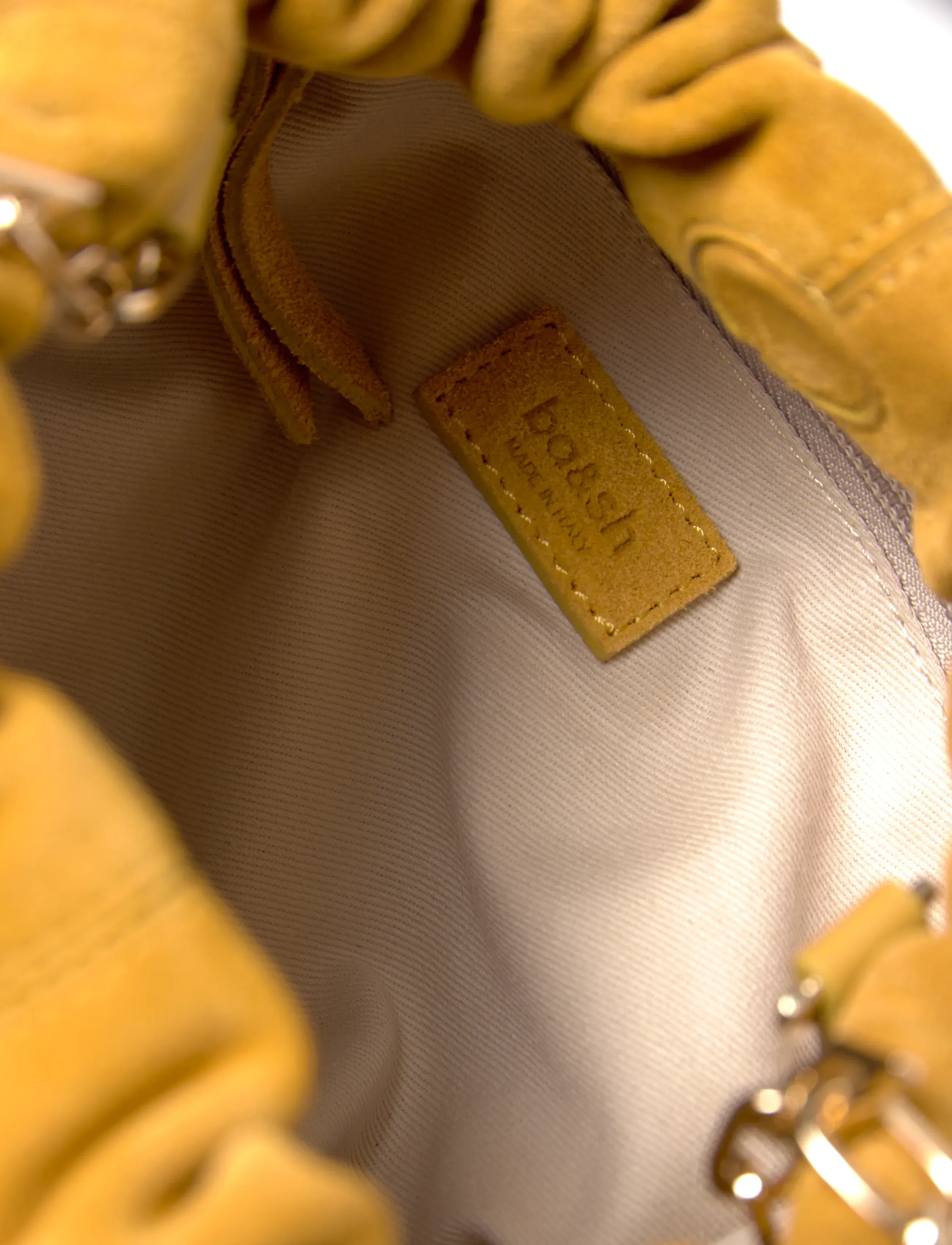 ba&sh - SAC S SUEDE MINI JUNE TOTE - saffron - 5