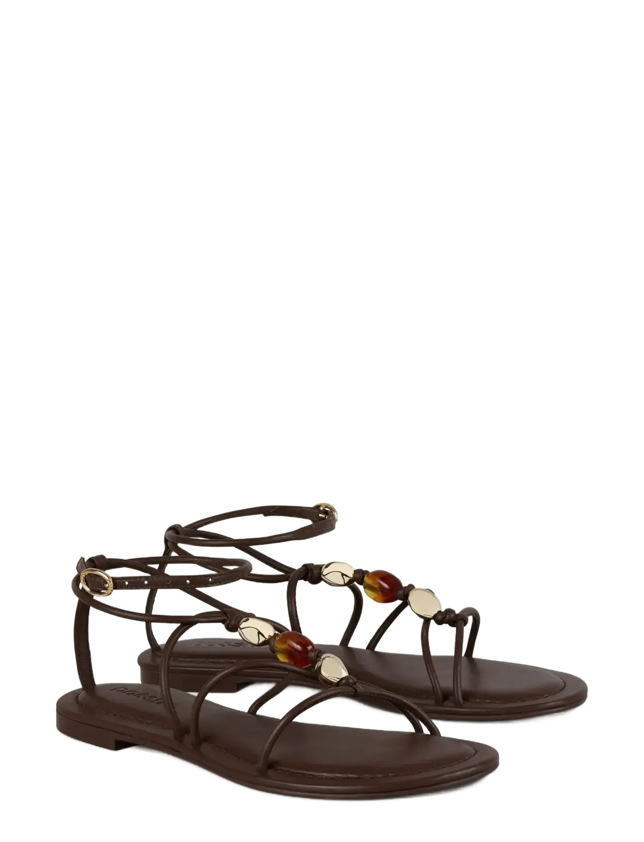 ba&sh SANDALES PERLES CAYA - Skór - CHOCO / brown