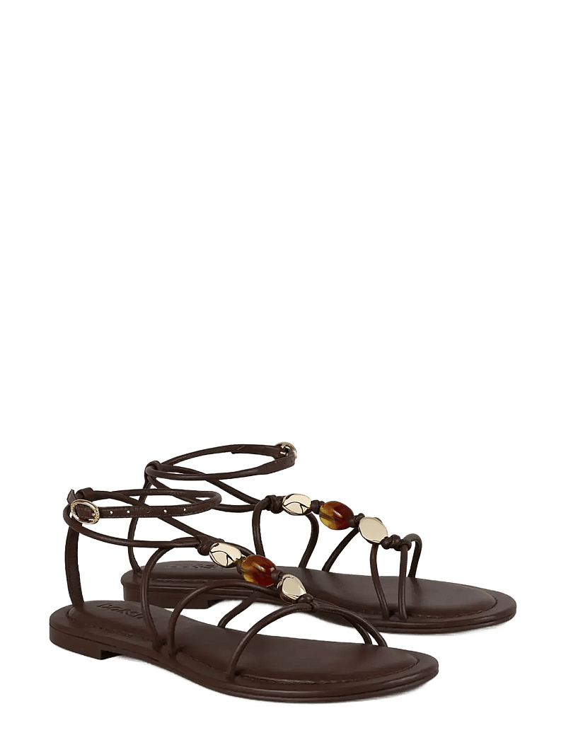 ba&sh - SANDALES PERLES CAYA - flade sandaler - choco - 0