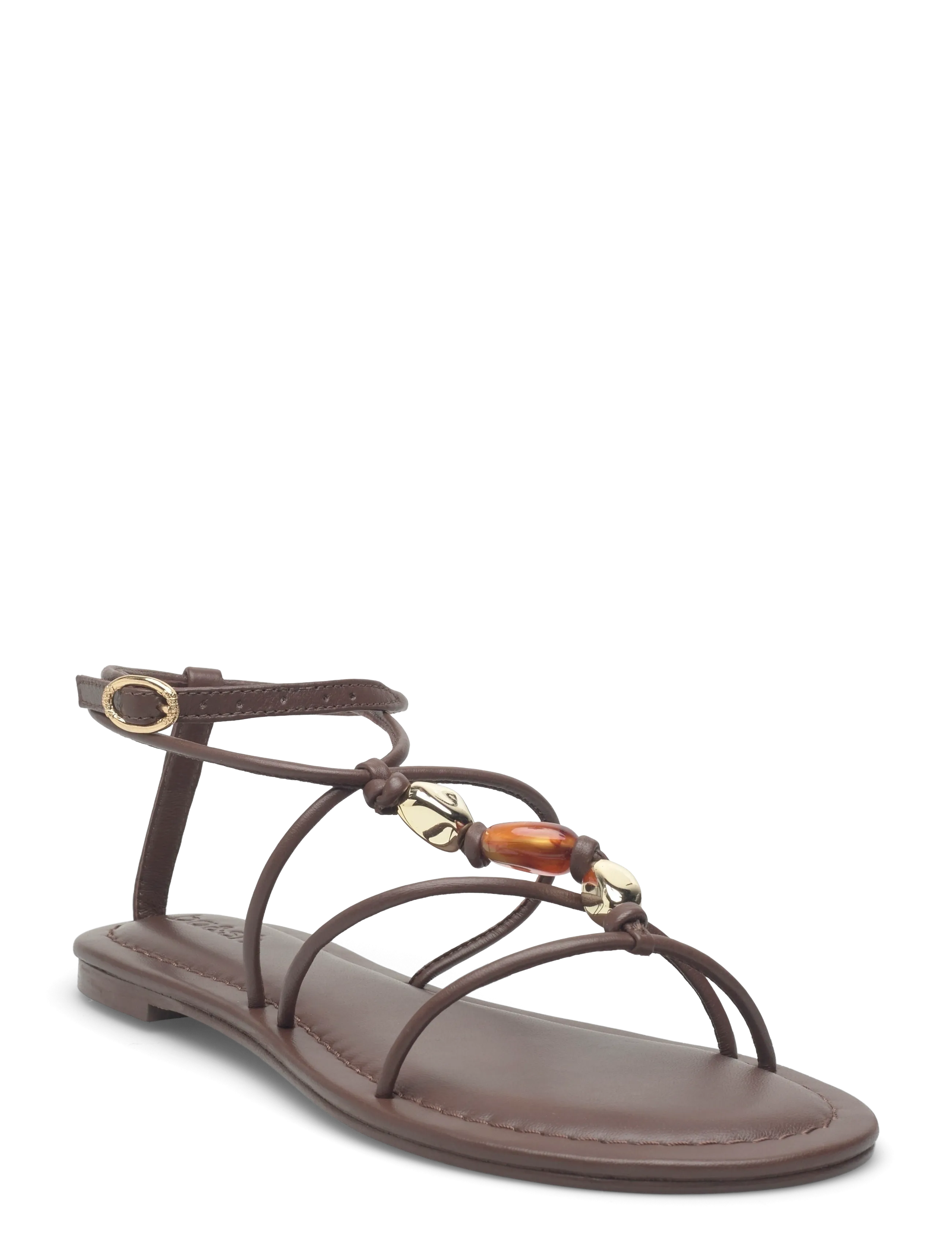 ba&sh SANDALES PERLES CAYA - Sandalen - CHOCOLATE / brown