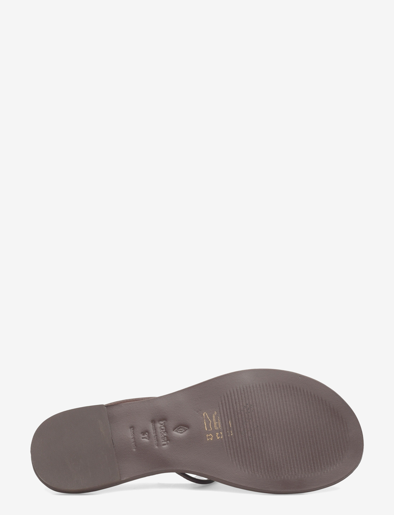 ba&sh - SANDALES PERLES CAYA - lygiapadės basutės - chocolate - 4