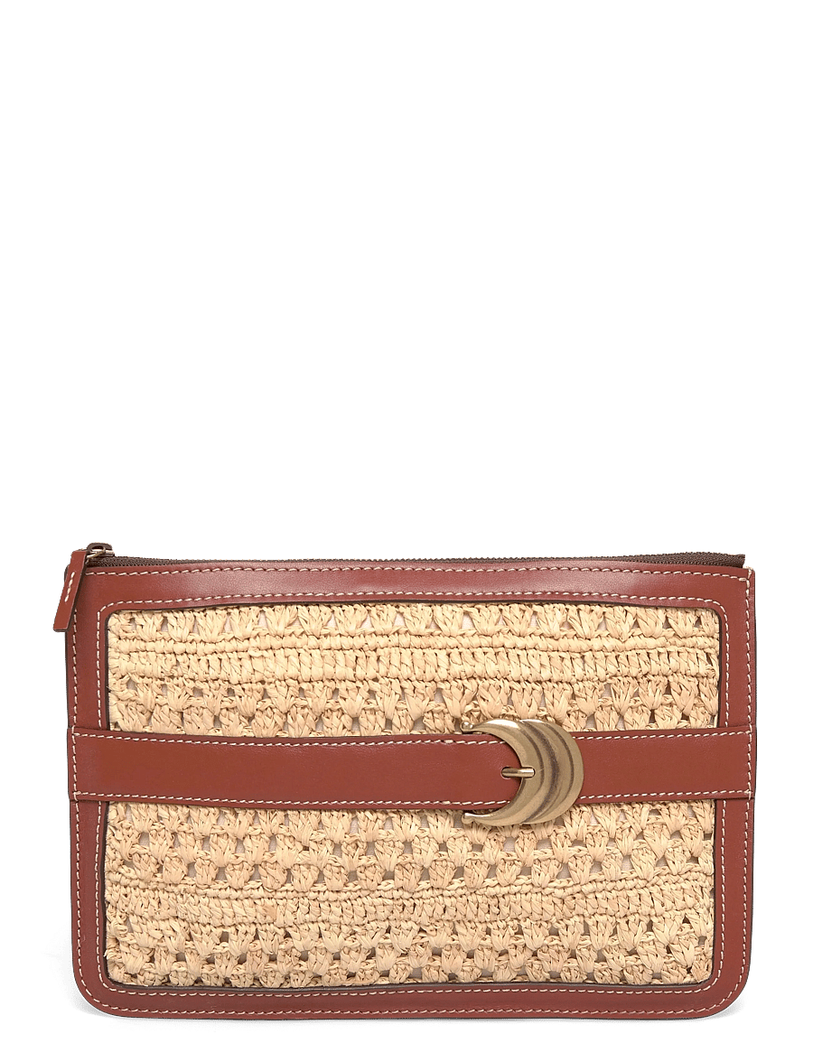 ba&sh - POCHETTE RAPHIA YOUYOU - special occasions - brown - 0