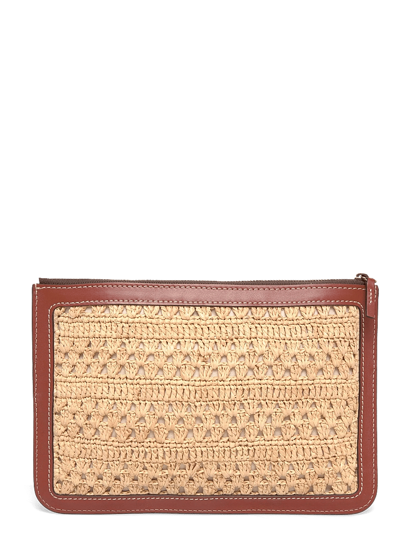 ba&sh - POCHETTE RAPHIA YOUYOU - særlige begivenheder - brown - 1