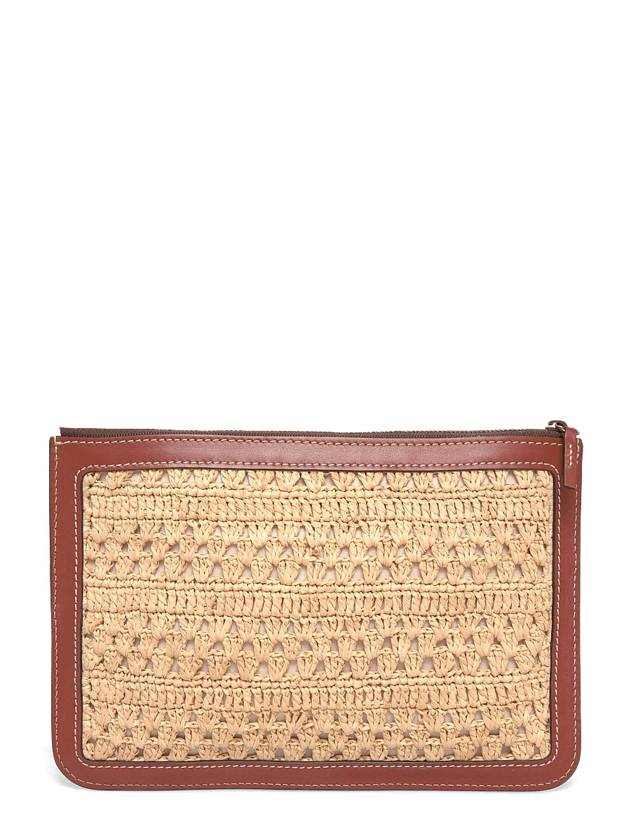 ba&sh - POCHETTE RAPHIA YOUYOU - special occasions - brown - 1