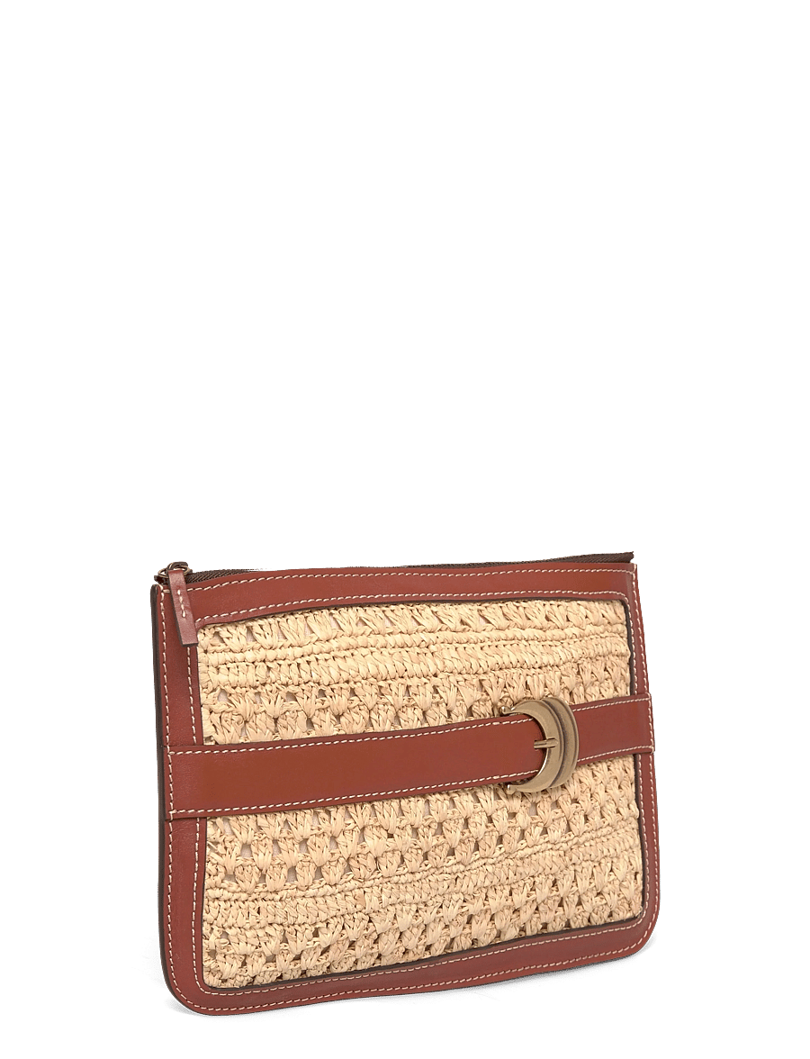 ba&sh - POCHETTE RAPHIA YOUYOU - special occasions - brown - 2