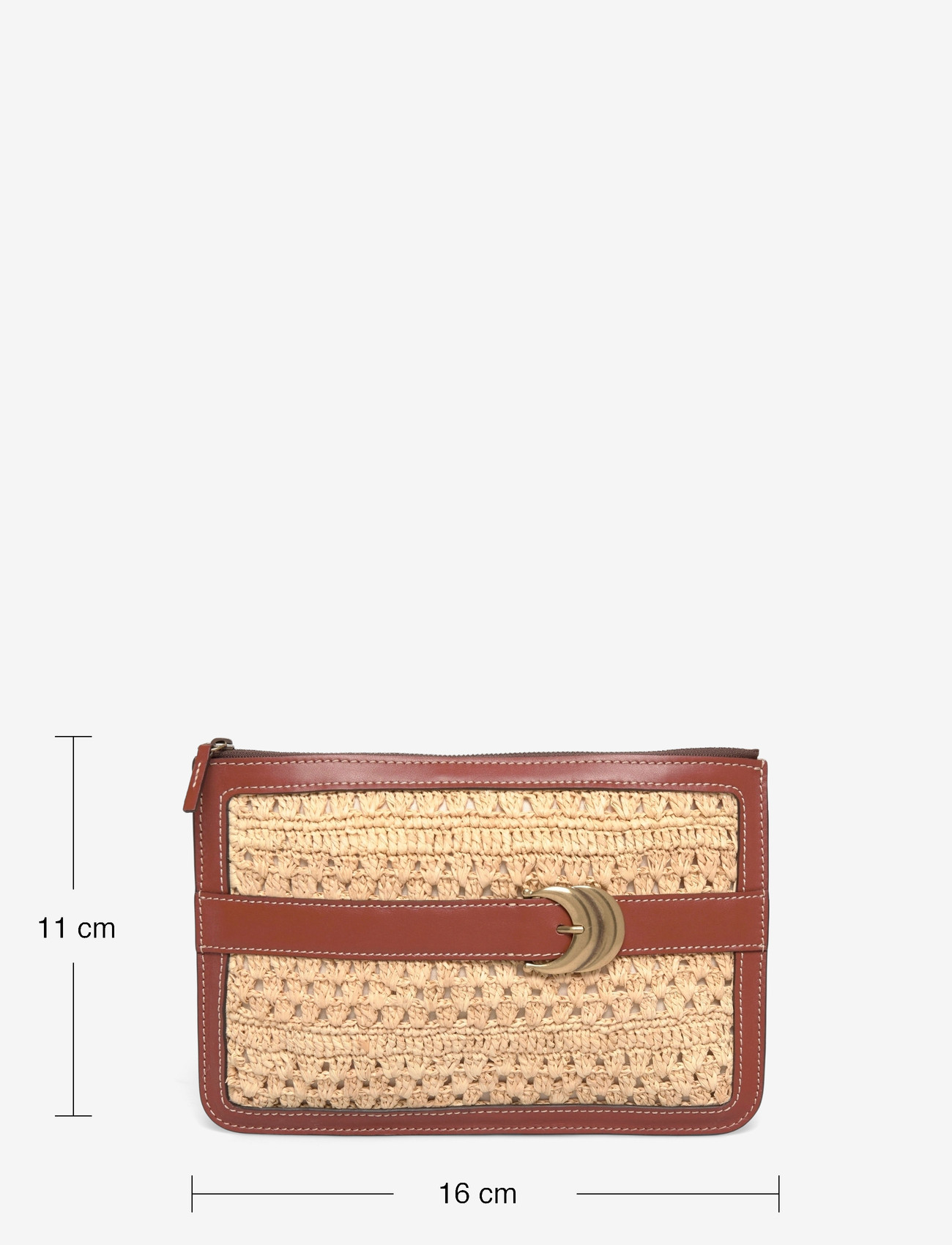 ba&sh - POCHETTE RAPHIA YOUYOU - særlige begivenheder - brown - 3