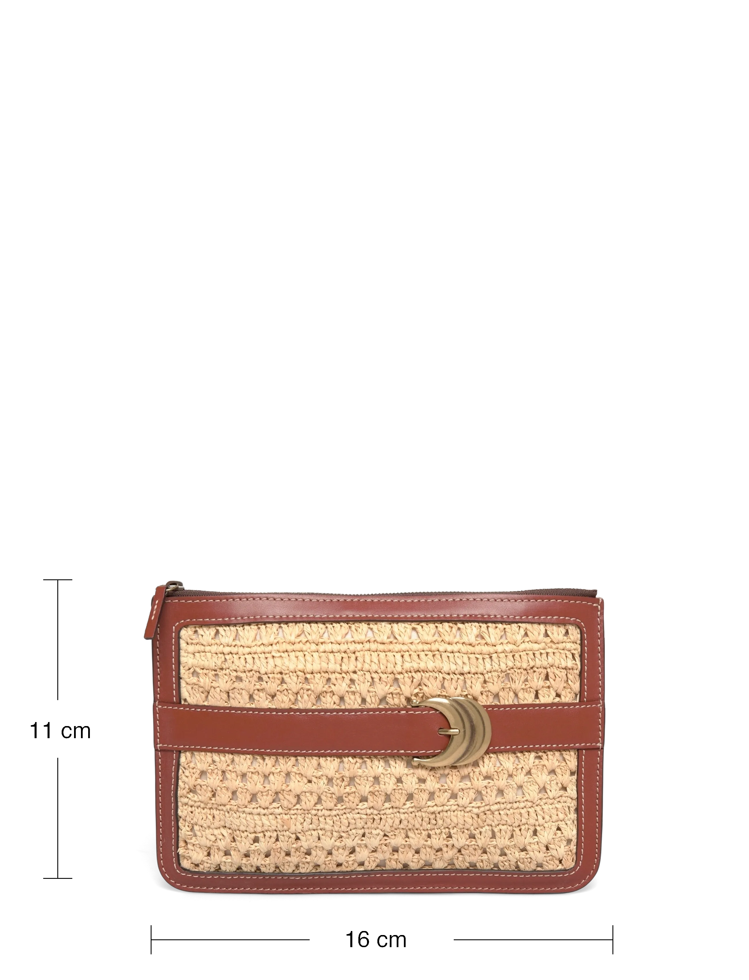 ba&sh - POCHETTE RAPHIA YOUYOU - special occasions - brown - 3
