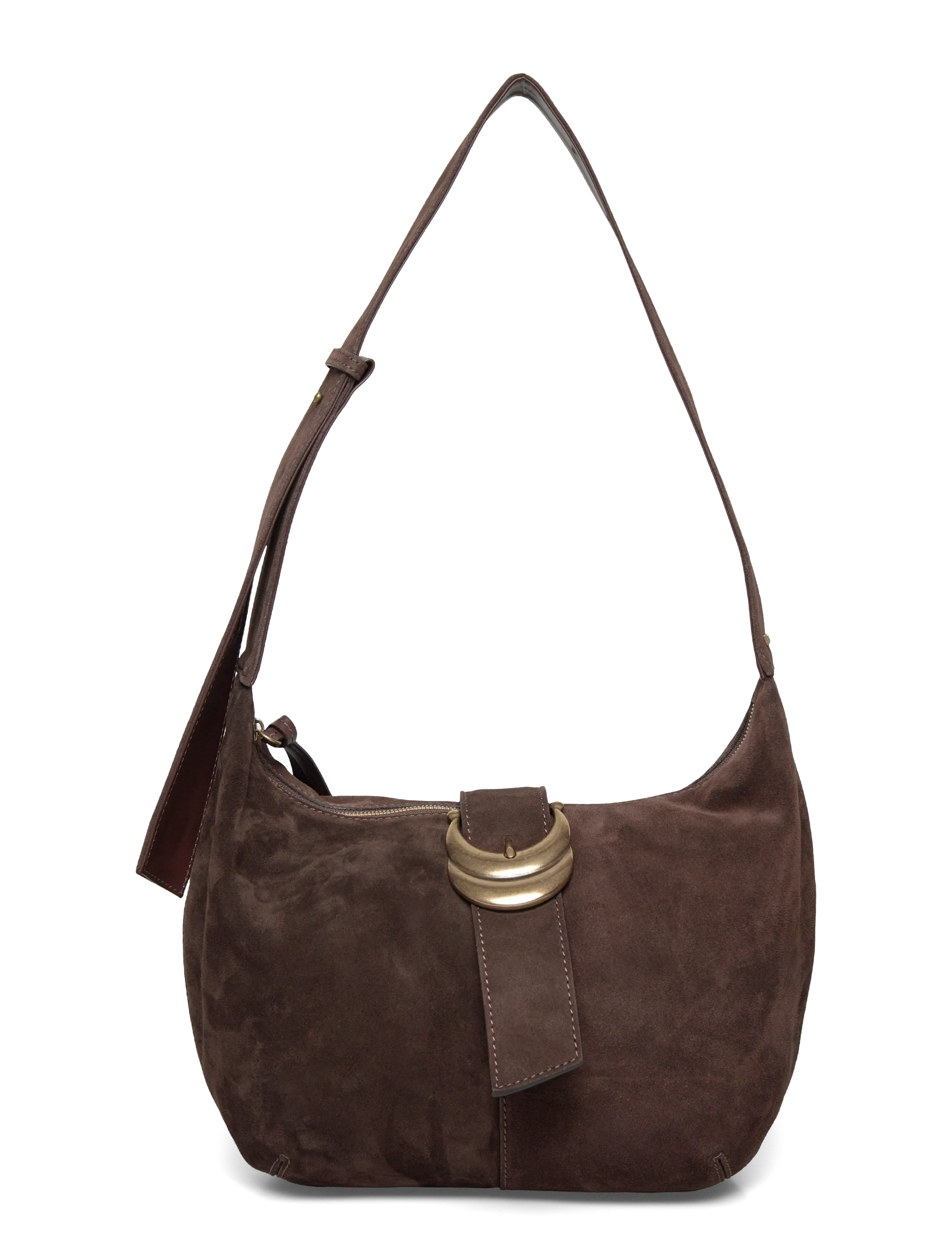 ba&sh SAC SUEDE YOUYOU HOBO - Quiet luxury - CHOCOLATE / brown