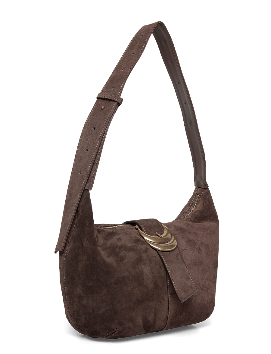 ba&sh - SAC SUEDE YOUYOU HOBO - hverdags stil - chocolate - 2
