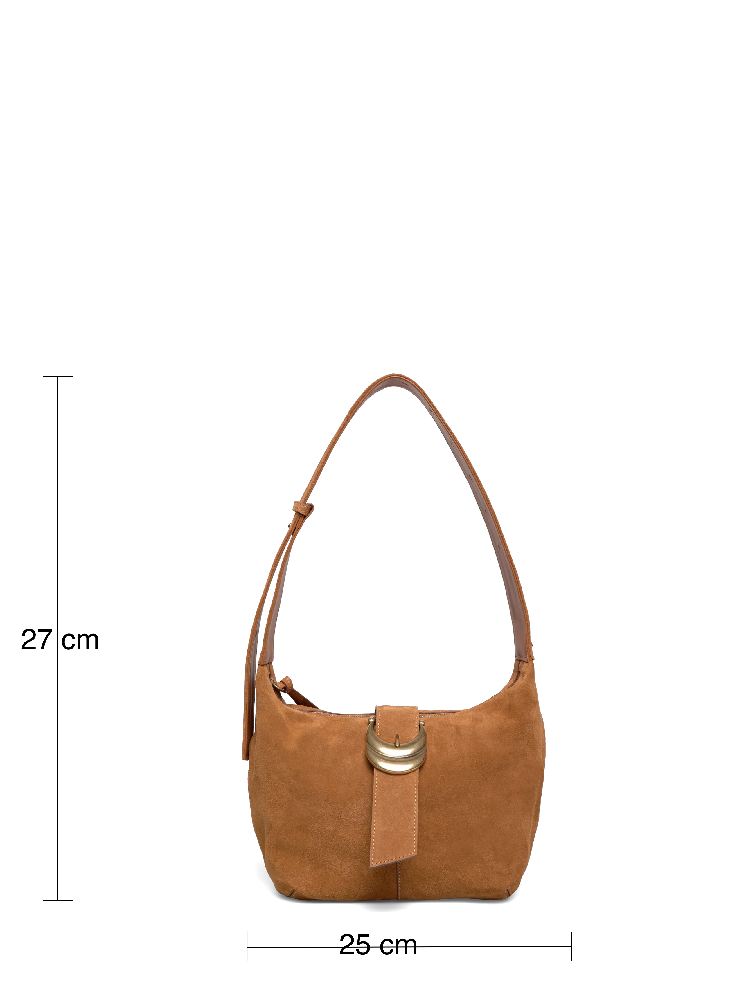 ba&sh - BAG SUEDE YOUYOU HOBO - alltags-style - cognac - 3