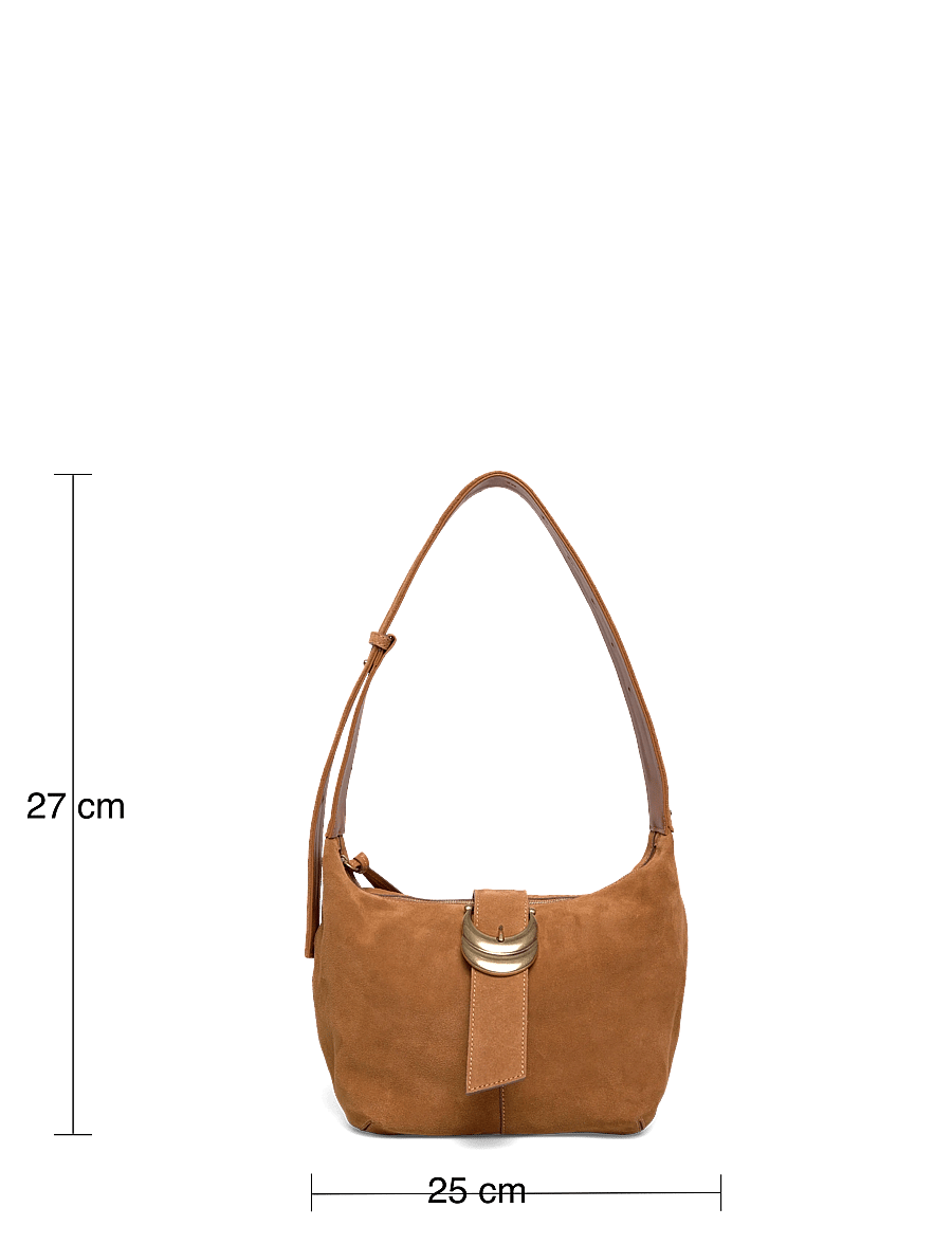 ba&sh - BAG SUEDE YOUYOU HOBO - alltags-style - cognac - 3