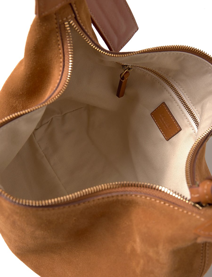 ba&sh - BAG SUEDE YOUYOU HOBO - alltags-style - cognac - 5