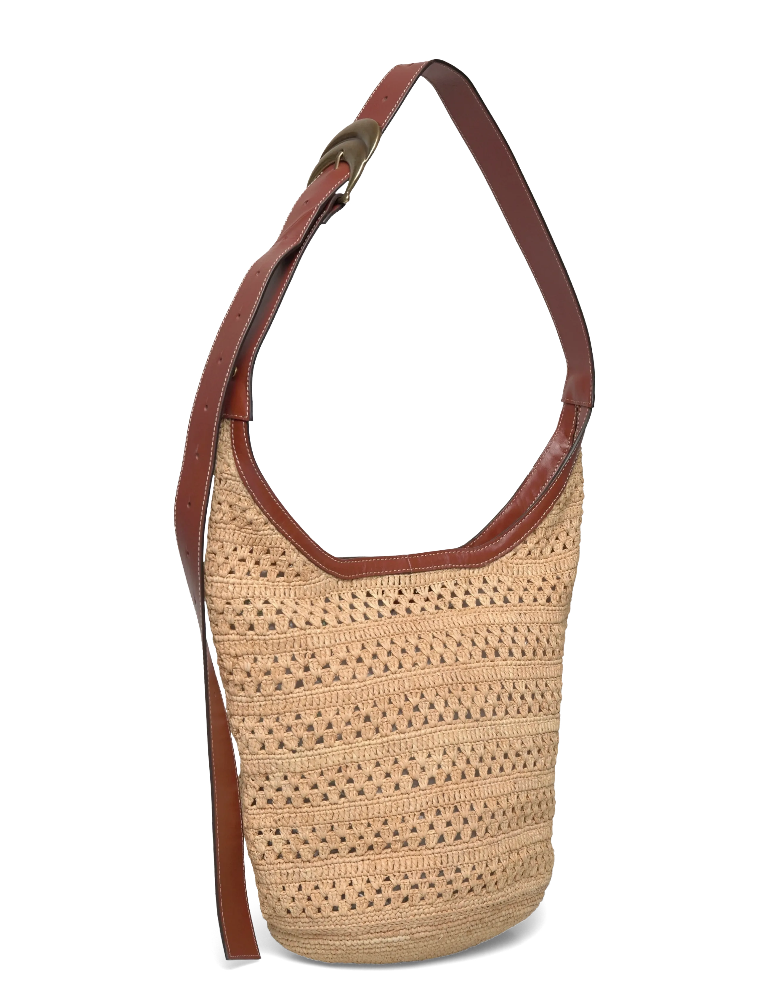 ba&sh - SAC L RAPHIA YOUYOU - brown - 2