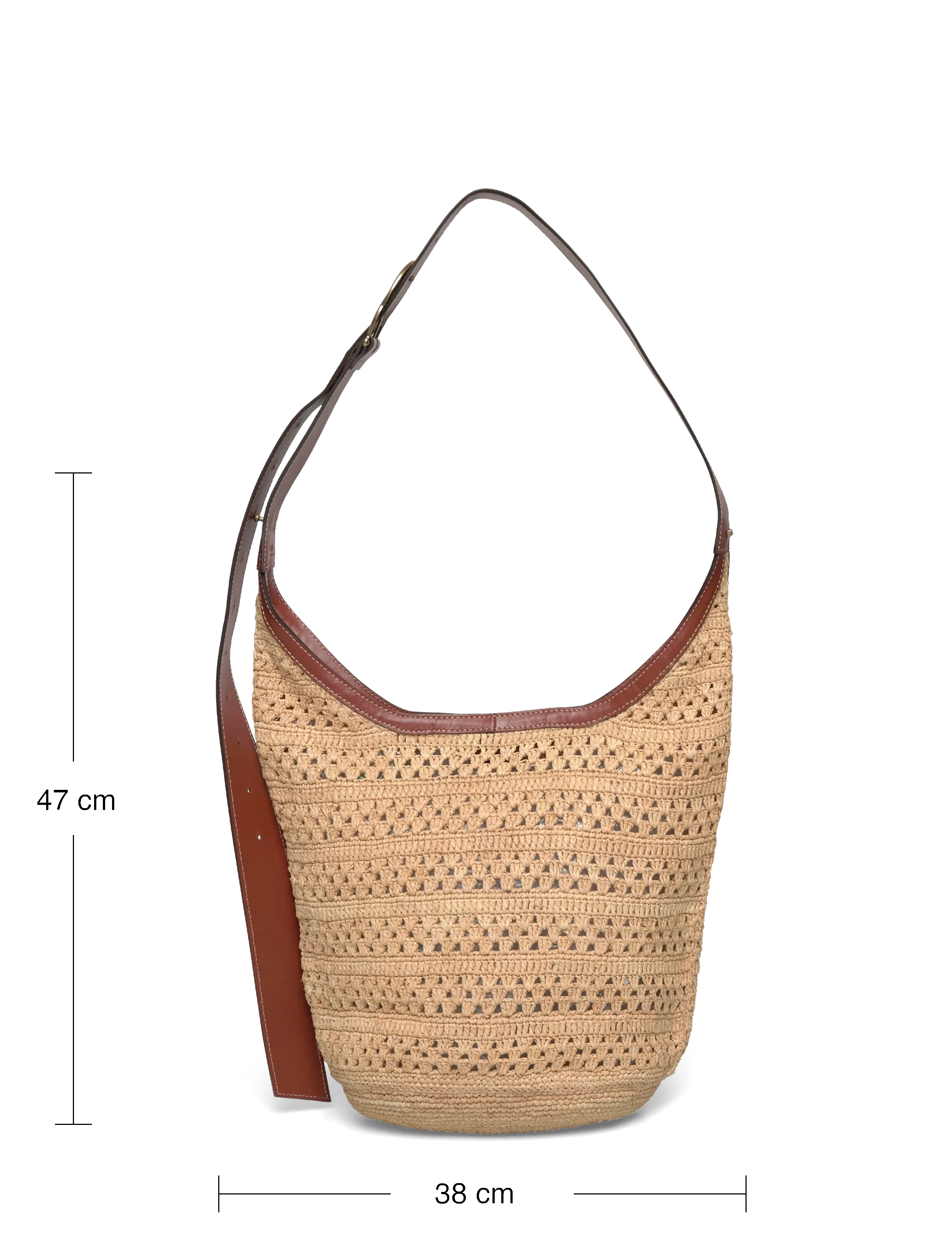 ba&sh - SAC L RAPHIA YOUYOU - brown - 3