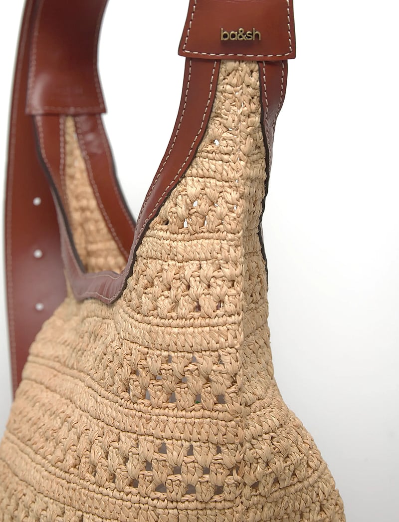 ba&sh - SAC L RAPHIA YOUYOU - somas - brown - 4