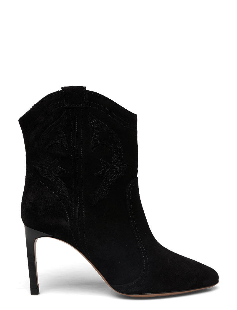 ba&sh - BOTTINES CAITLIN - kontsaga poolsaapad - black - 2