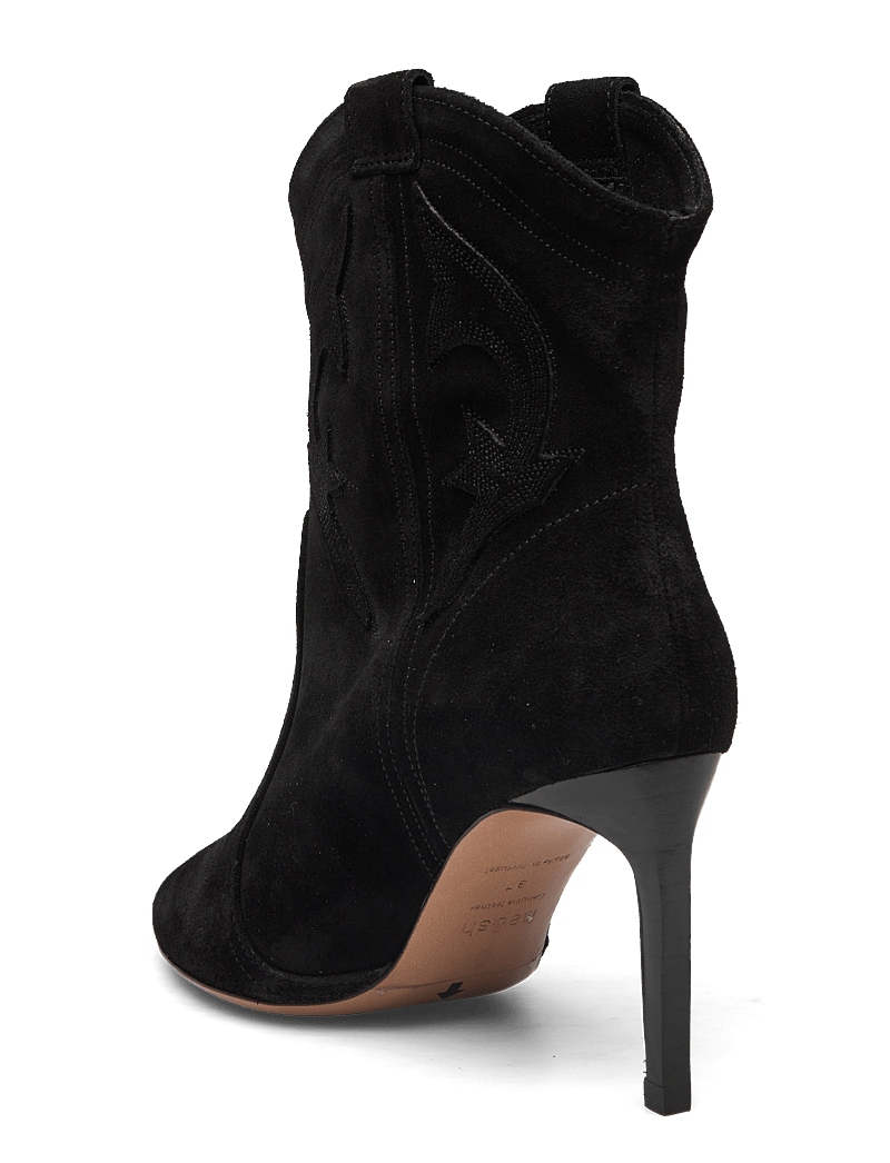 ba&sh - BOTTINES CAITLIN - kontsaga poolsaapad - black - 3