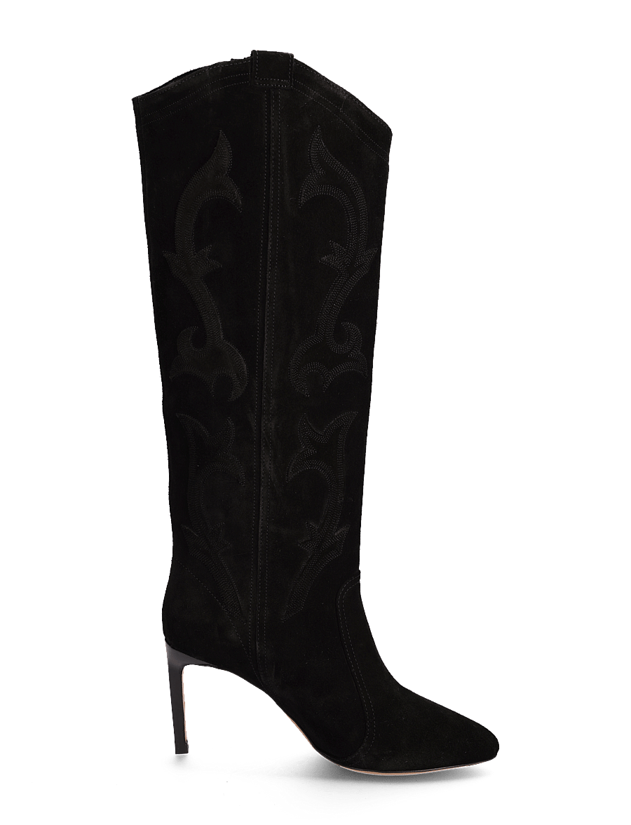 ba&sh - BOTTES HCAITLIN - bottes de cow-boy - black - 1