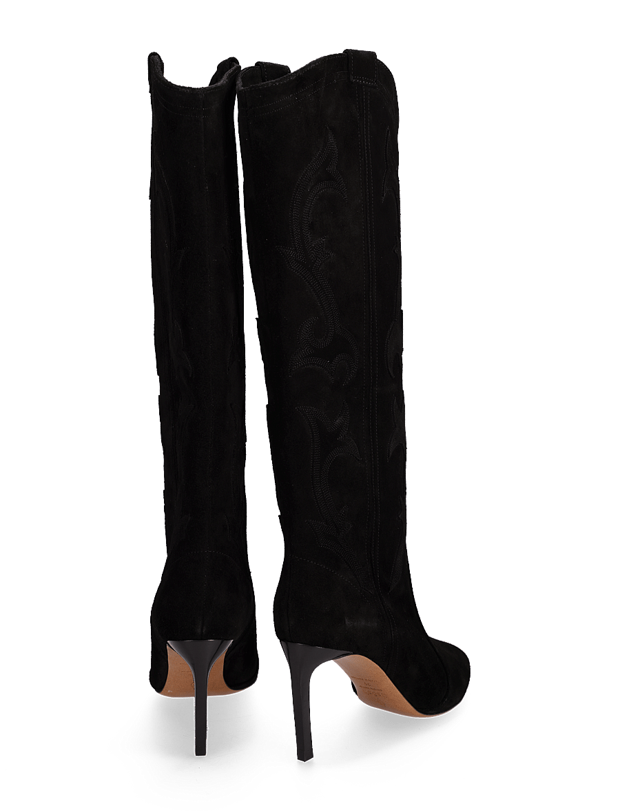 ba&sh - BOTTES HCAITLIN - bottes de cow-boy - black - 4
