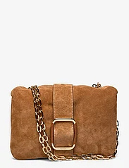 ba&sh - S TEDDY PUFFED BAG SUEDE - party wear at outlet prices - cognac - 0