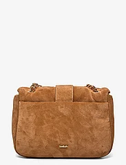ba&sh - S TEDDY PUFFED BAG SUEDE - party wear at outlet prices - cognac - 1