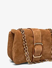 ba&sh - S TEDDY PUFFED BAG SUEDE - party wear at outlet prices - cognac - 3