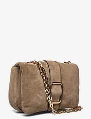 ba&sh - S TEDDY PUFFED BAG SUEDE - party wear at outlet prices - kaki - 2