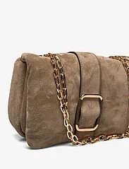 ba&sh - S TEDDY PUFFED BAG SUEDE - party wear at outlet prices - kaki - 3