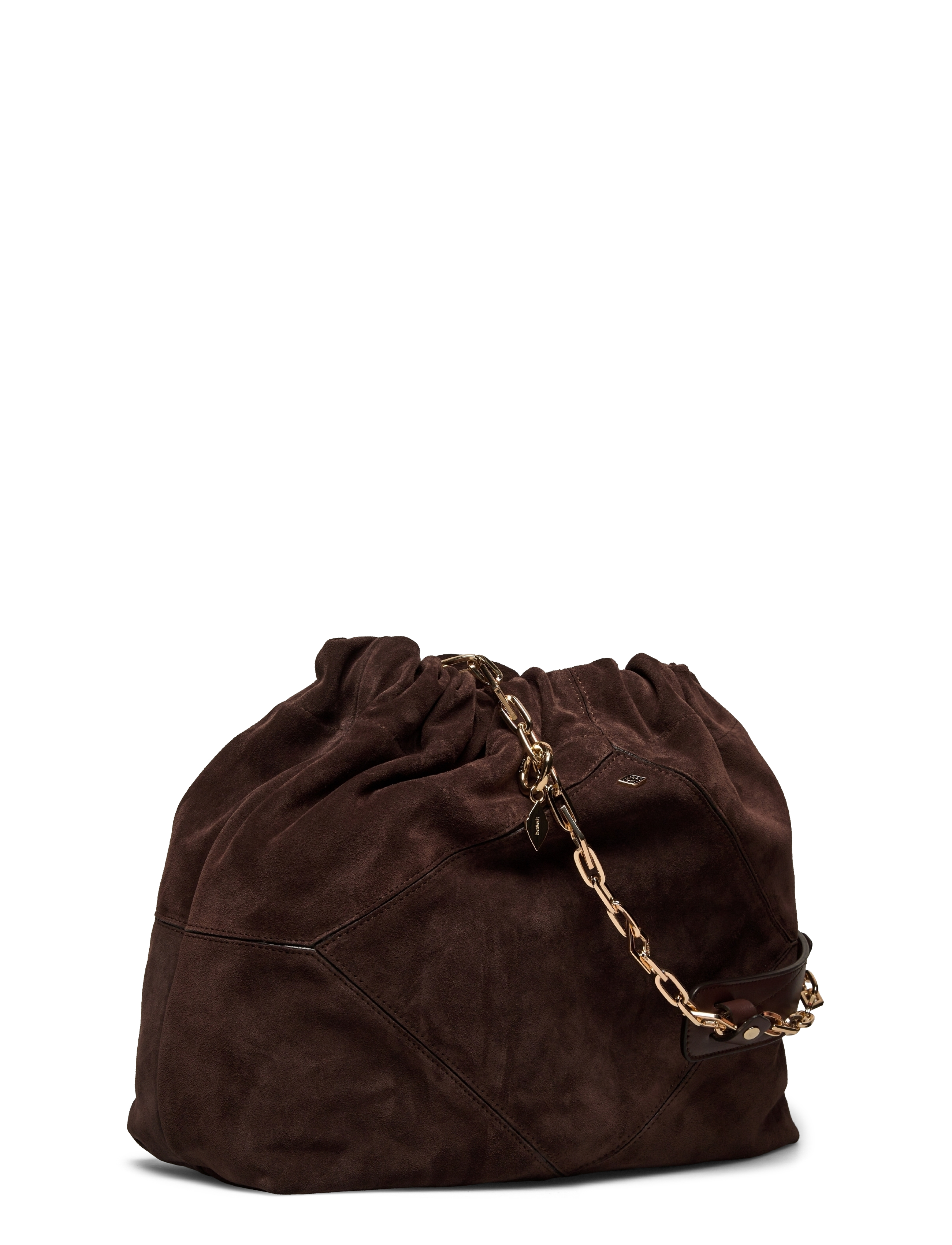 ba&sh - SAC M SUEDE JUNE TOTE - muotitrendit - choco - 3