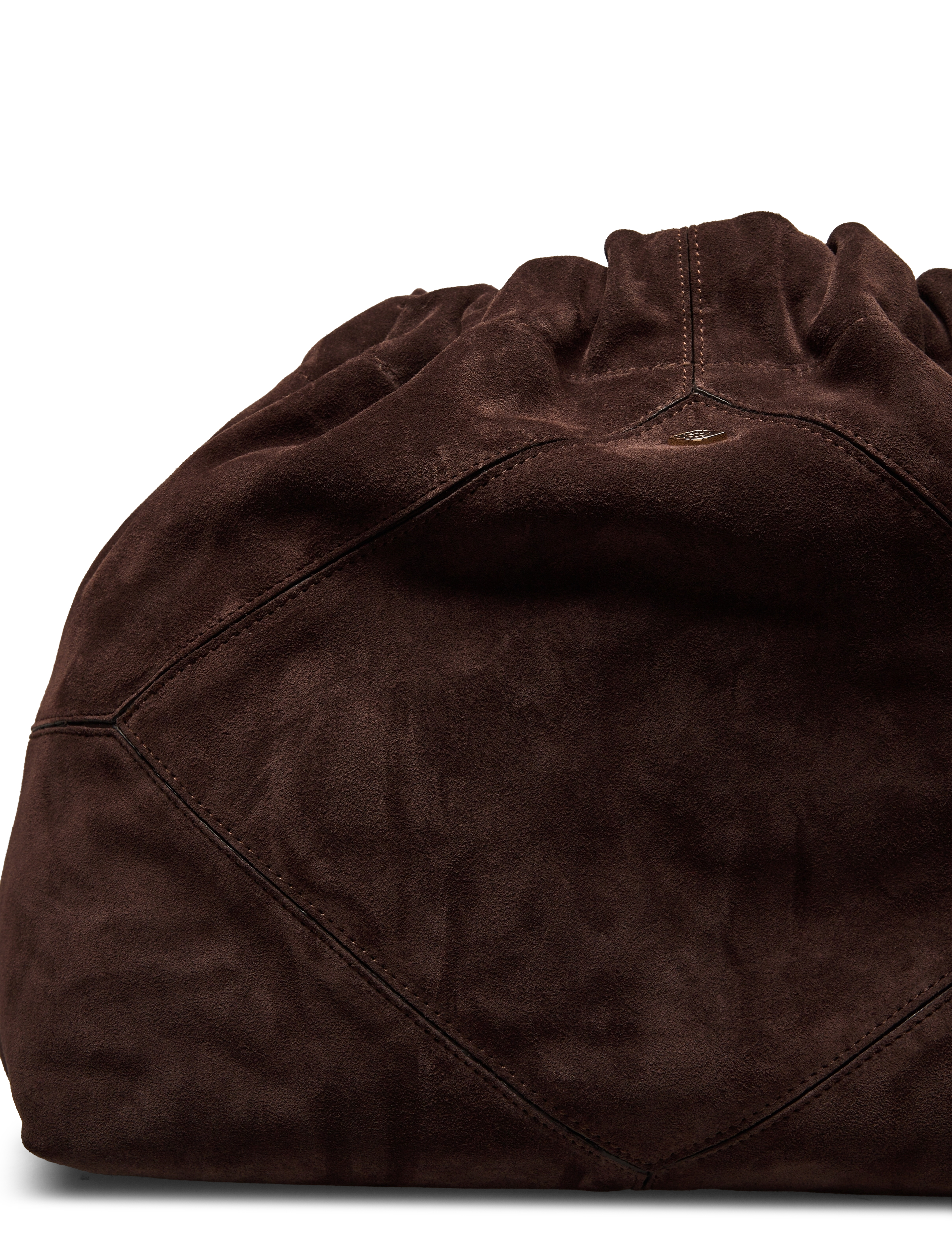 ba&sh - SAC M SUEDE JUNE TOTE - muotitrendit - choco - 4