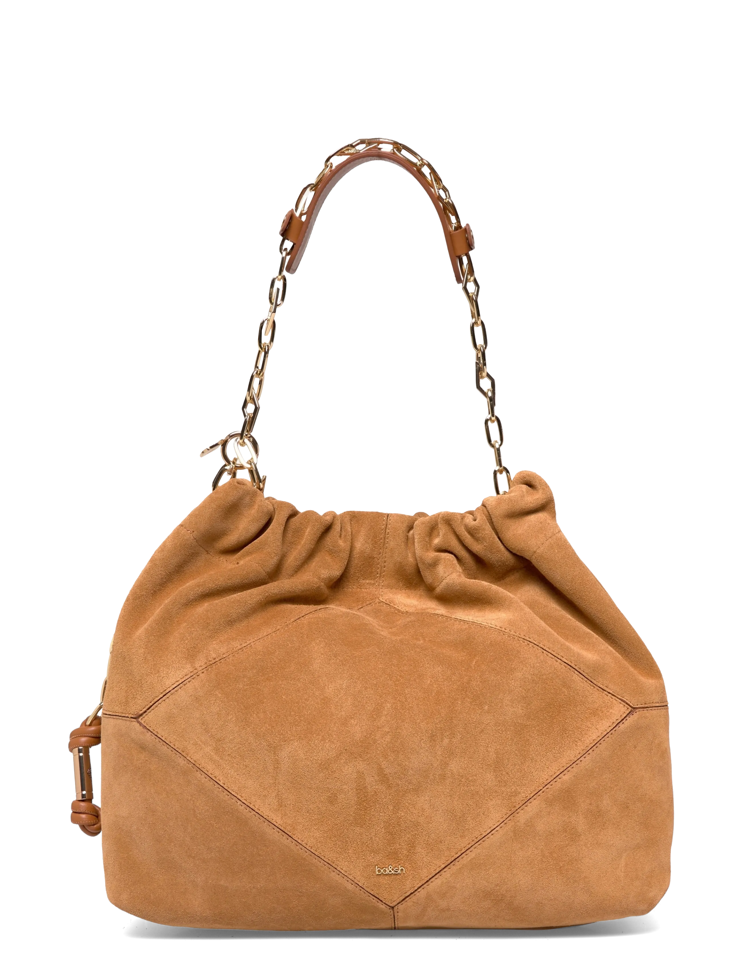 ba&sh - SAC M SUEDE JUNE TOTE - shoulder bags - cognac - 2