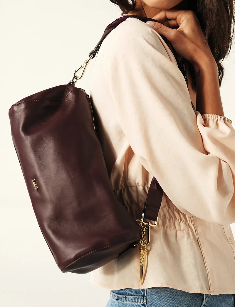 ba&sh - BAG M NAPPA BENI - special occasions - bordeaux - 0