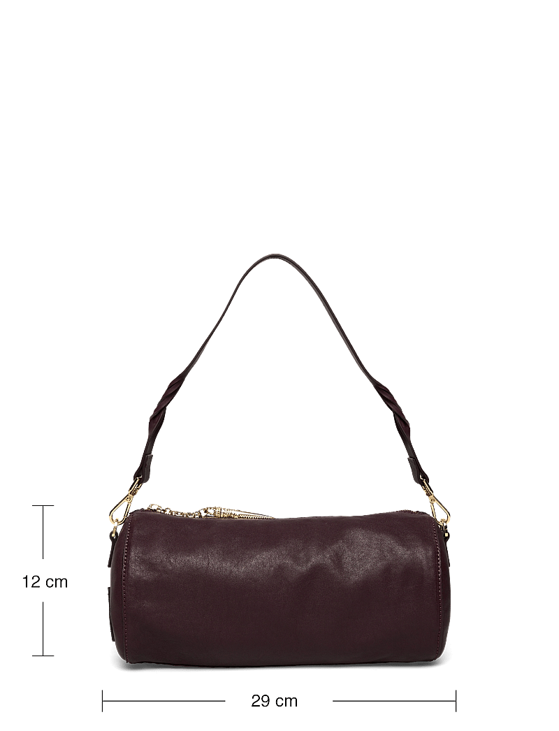 ba&sh - BAG M NAPPA BENI - special occasions - bordeaux - 4